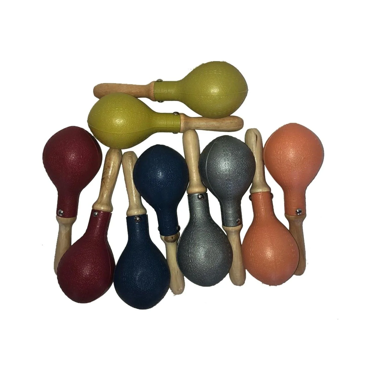 Mitello PM-39 Tahta Saplı Plastik Marakas (çift)