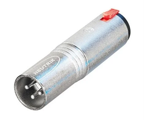 Neutrik NA3MJ 3 Pin Xlr Male - Stereo 1/4" Locking Jack çevirici
