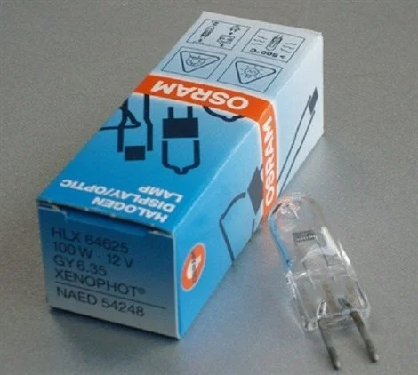 OSRAM 64625 HLX Gy6,35, 12/100W, Alçak Gerilimli Ampul A1/225