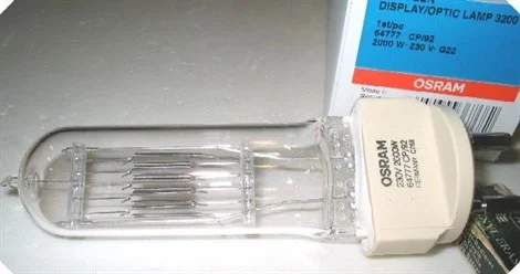 OSRAM 64777 G22 Soketli 2000W Tungsten Halojen Ampul Cp92