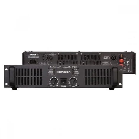Omcron P1500 2x750W/4-ohm Power Amplifikatör