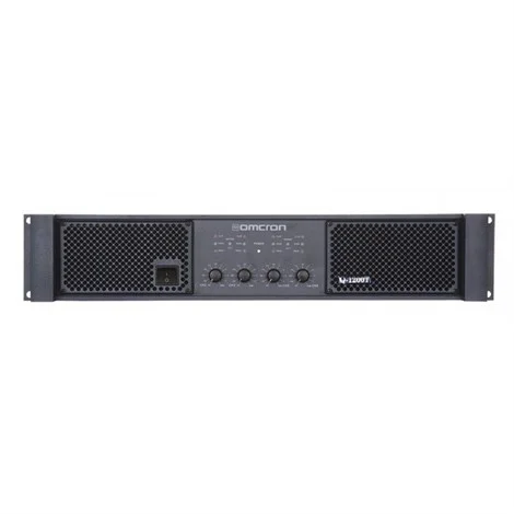 Omcron Q1200T 4x300W/100V/4-ohm Power Amplifikatör