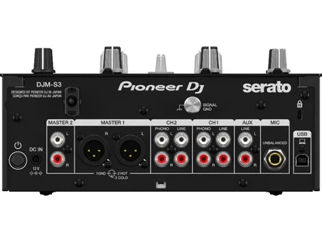 Pioneer DJM-S3 2 kanal Battle Mixer for Serato DJ Pro