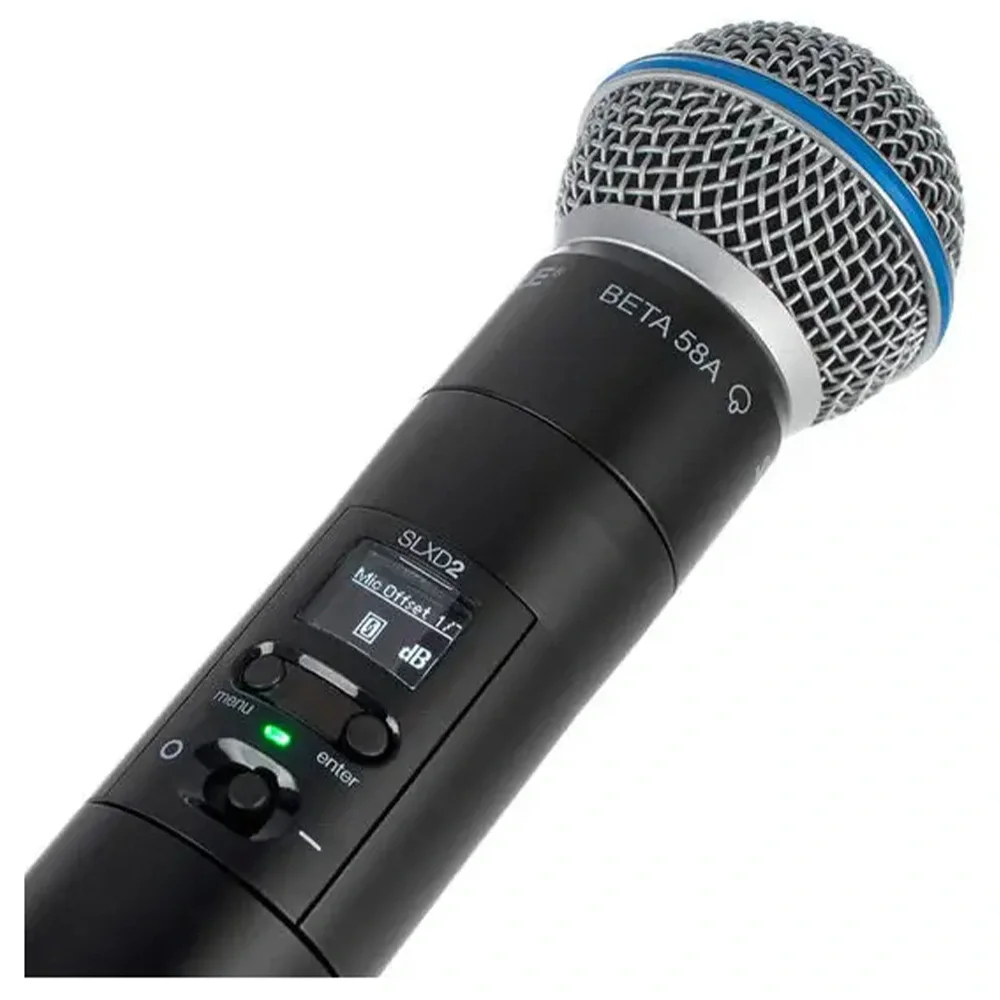 Shure SLXD2/B58 Beta58 Transmitter (Set Parçası)