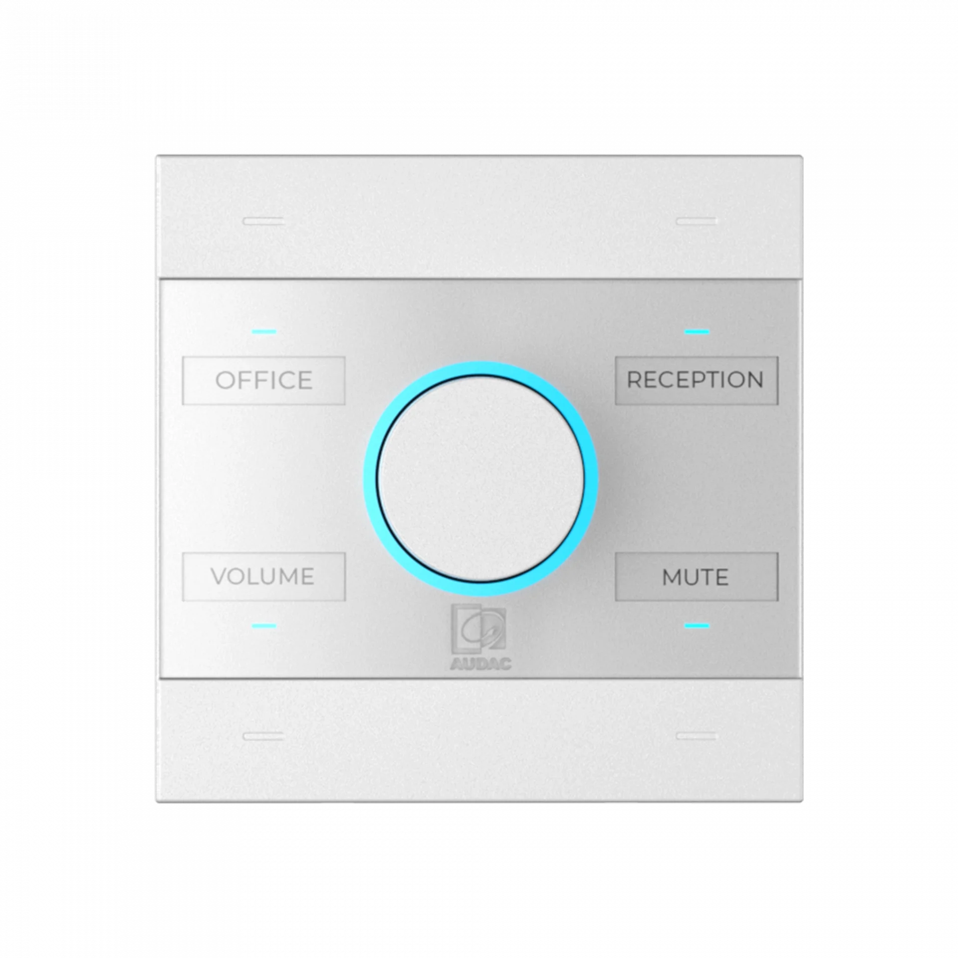 Audac NCP105/B Universal network/PoE Duvar Kontrol Paneli (black)