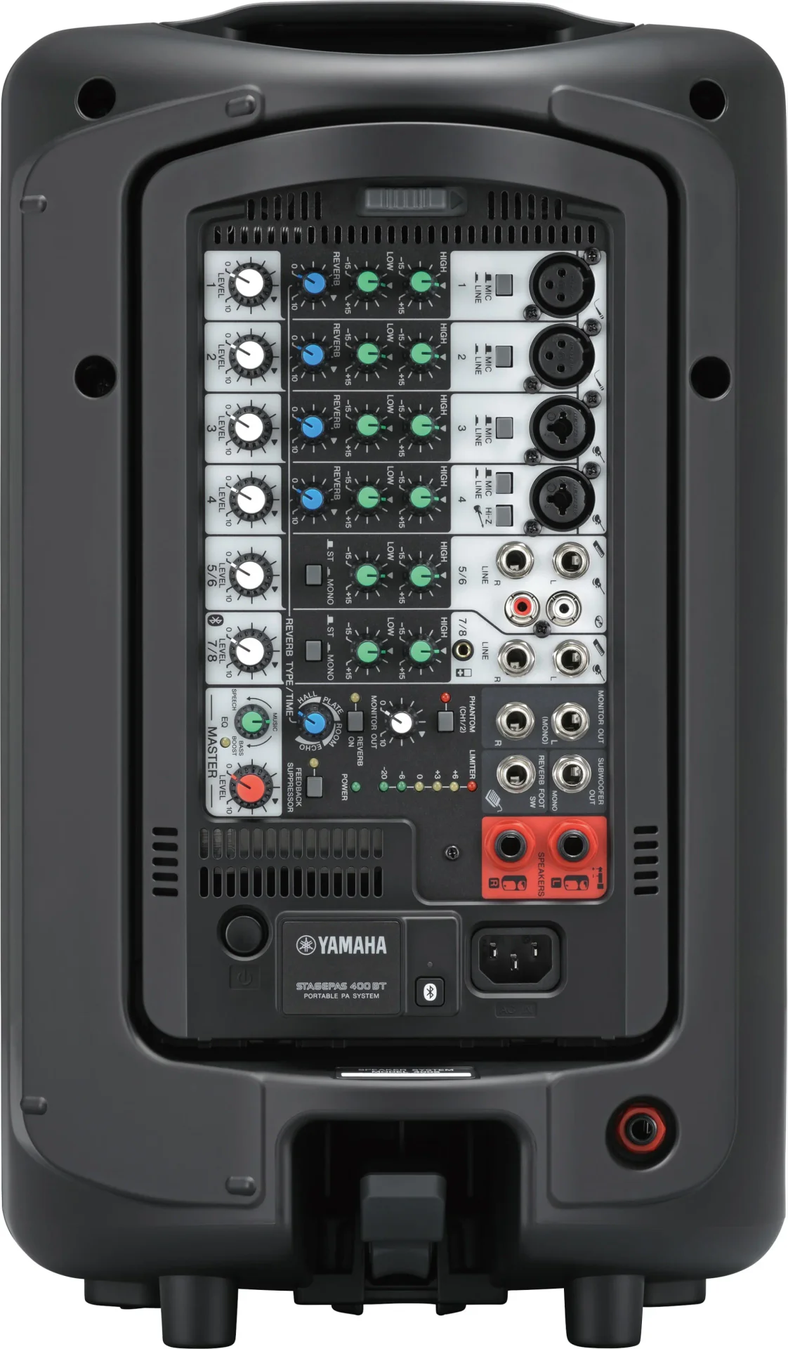 Yamaha STAGEPAS 400BT Compact Ses Sistemi, 2 Ad 8" Hoparlör ve Mixer