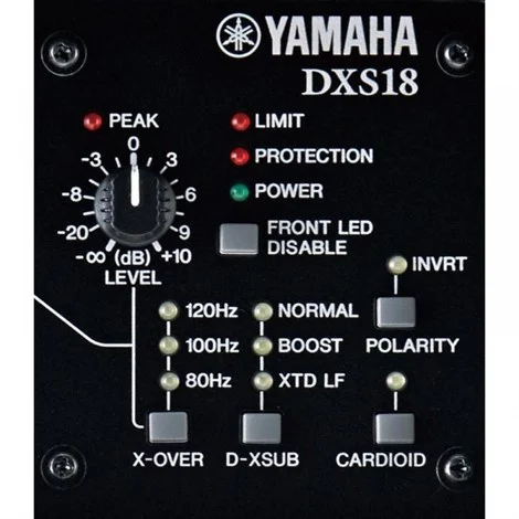 Yamaha DXS18 18" Aktif Subwoofer 1020W 136-dB