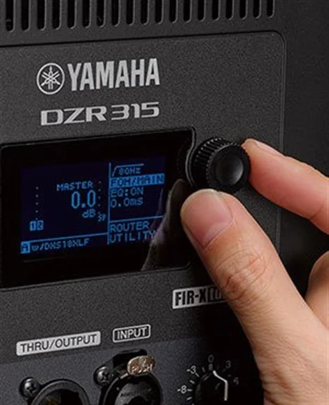 Yamaha DZR315 3-yollu Aktif Hoparlör 143-dB