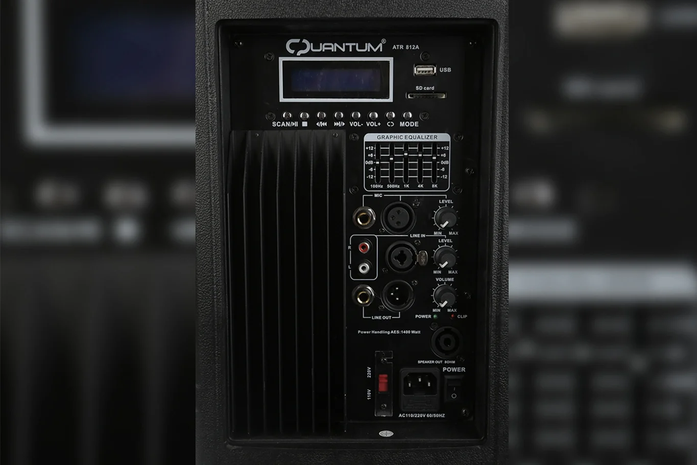Quantum ART-812A MP3 12" Aktif Hoparlör (Son 1 ürün)