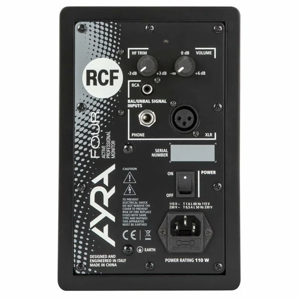 RCF AYRA 4 Aktif Stüdyo Monitör 4" 55W (Adet)