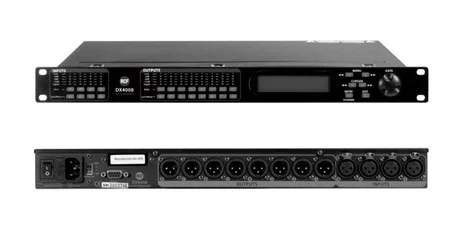 Rcf Dx4008 Hoparlör İşlemcisi, 4X8 İn/Out