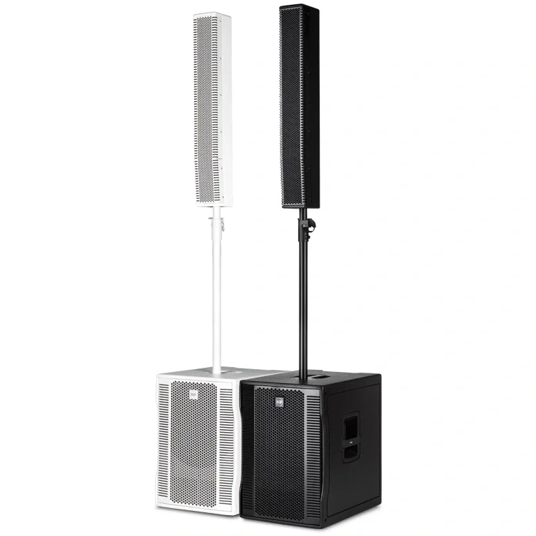 RCF EVOX-12 15" Sub + 8x4", Vertical Array, 130-dB