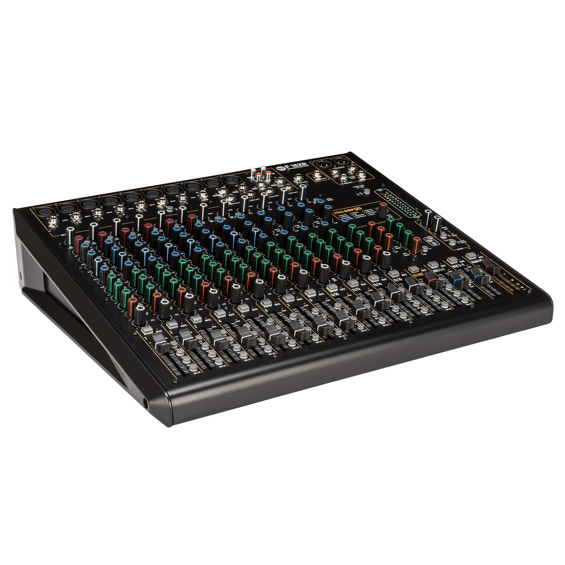 RCF F-16XR 16-kanal Ses Mikseri 10 Mikrofon 4 Stereo Kanal