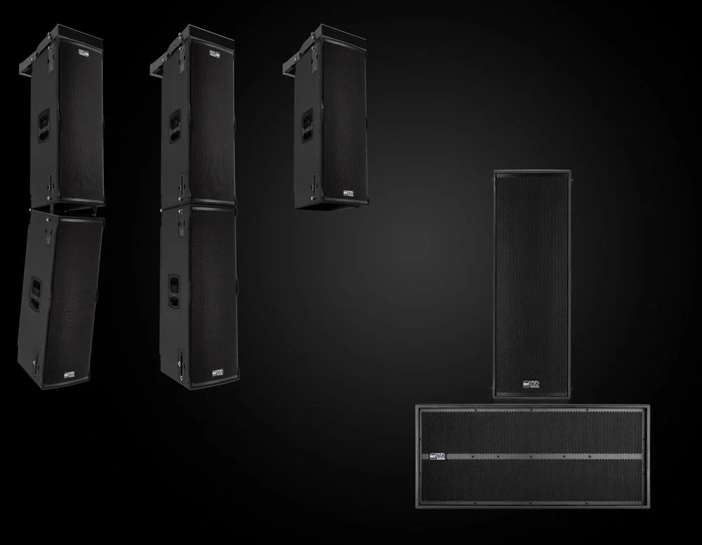 RCF TTL 6-A Aktif 2x12" 3 yollu Line Array 4x6"MF+1.4" HF, 4400W/peak
