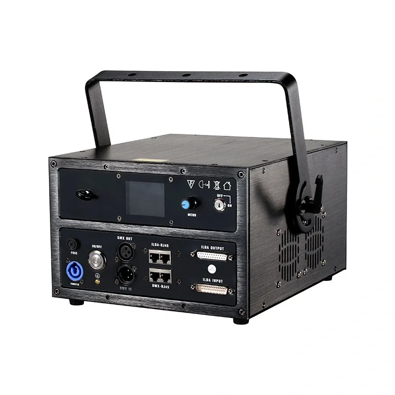 SPL RG-305A 2W Renli Lazer Işık | Kontrol: APP, ILDA, DMX (Pangolin vb. arayüzler veya ışık mikseri, kontrolcüler hariçtir)