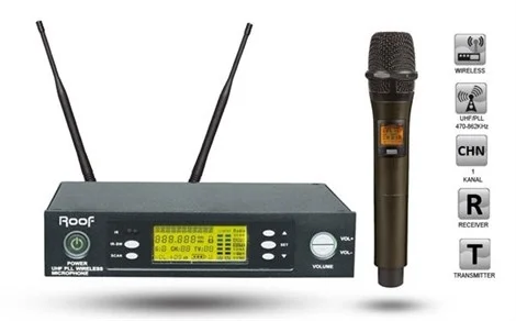 ROOF R-1150/S EL Tekli EL Kablosuz Mikrofon Seti