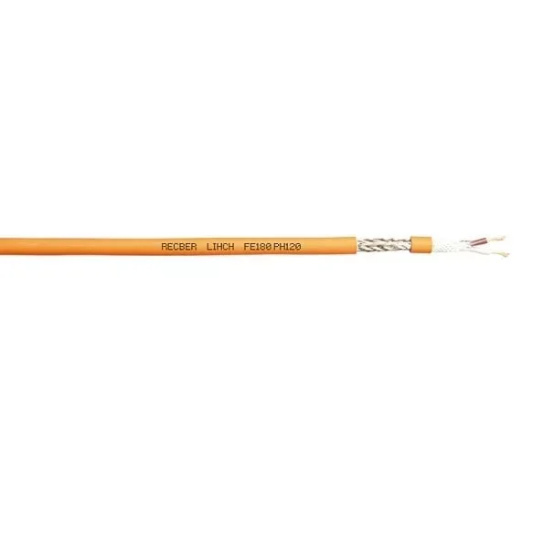 Reçber LIHCH FE180 PH120 2x1,5 Yangına Dayanıklı Kablo Halogen Free