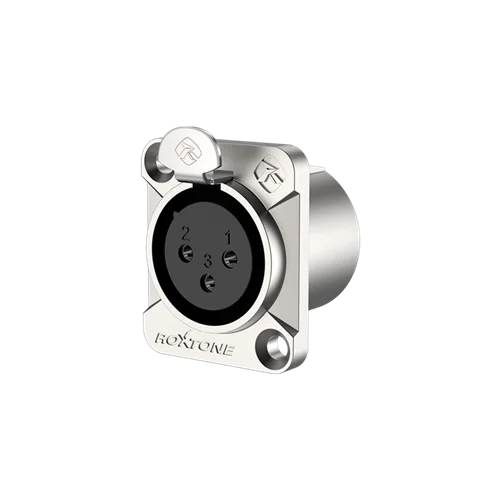 Roxtone RX3FD-NT şasi tip Xlr Dişi Konnektör, 3 Pin