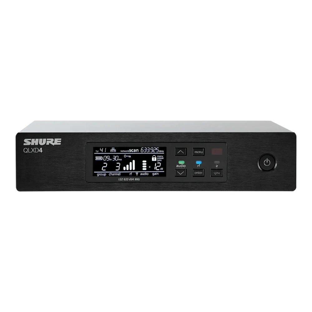 Shure QLXD4E-H51 Dijital Kablosuz Alıcı
