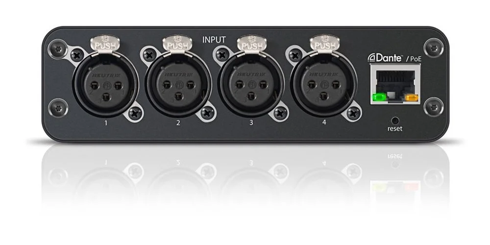 SHURE Anı4In-Xlr Audio Network Interface