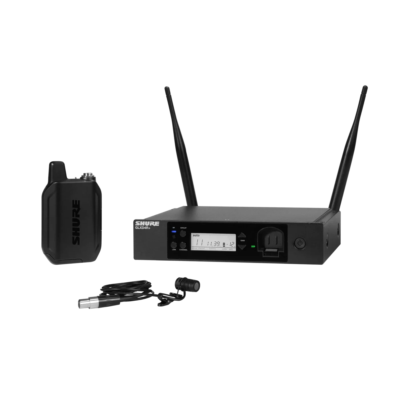 SHURE GLXD14R+E/85 Yaka Tipi Şarj Edilebilir Dijital Kablosuz Mikrofon Sistemi