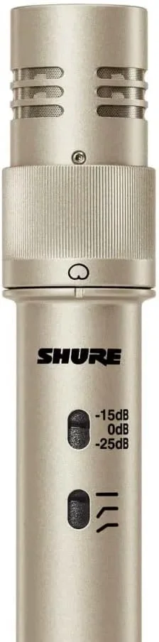 SHURE KSM 141/SL Condenser Enstrüman Mikrofonu, Cardioid/Omni