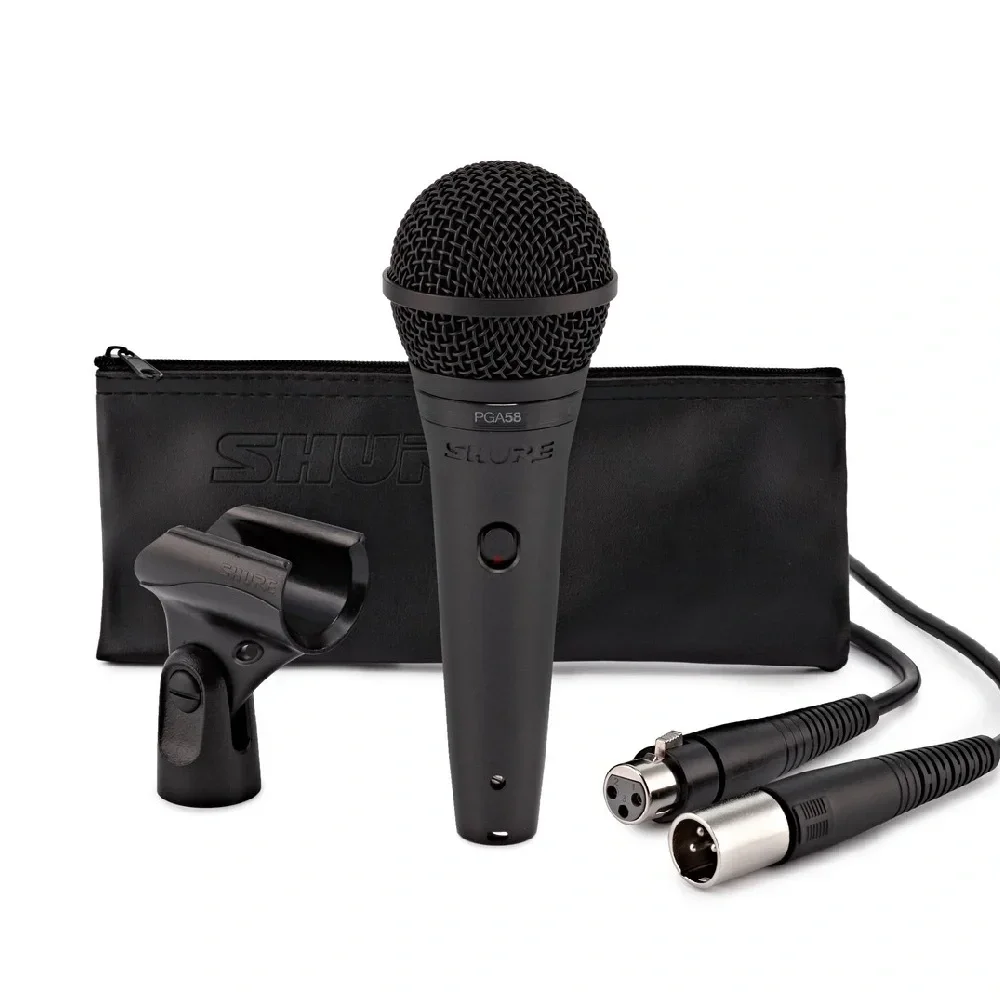 SHURE PGA58-XLR Dinamik Vokal Mikrofonu, Cardioid