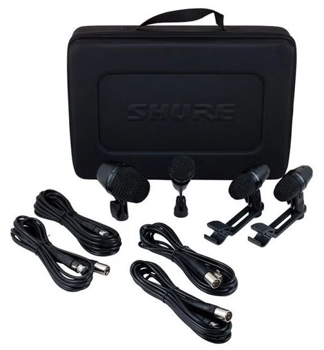 SHURE PGADRUMKIT4 4'lü Davul Mikrofon Seti