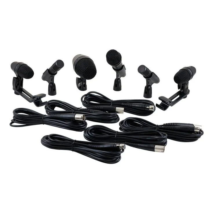 SHURE PGADRUMKIT6 6'li Davul Mikrofon Seti