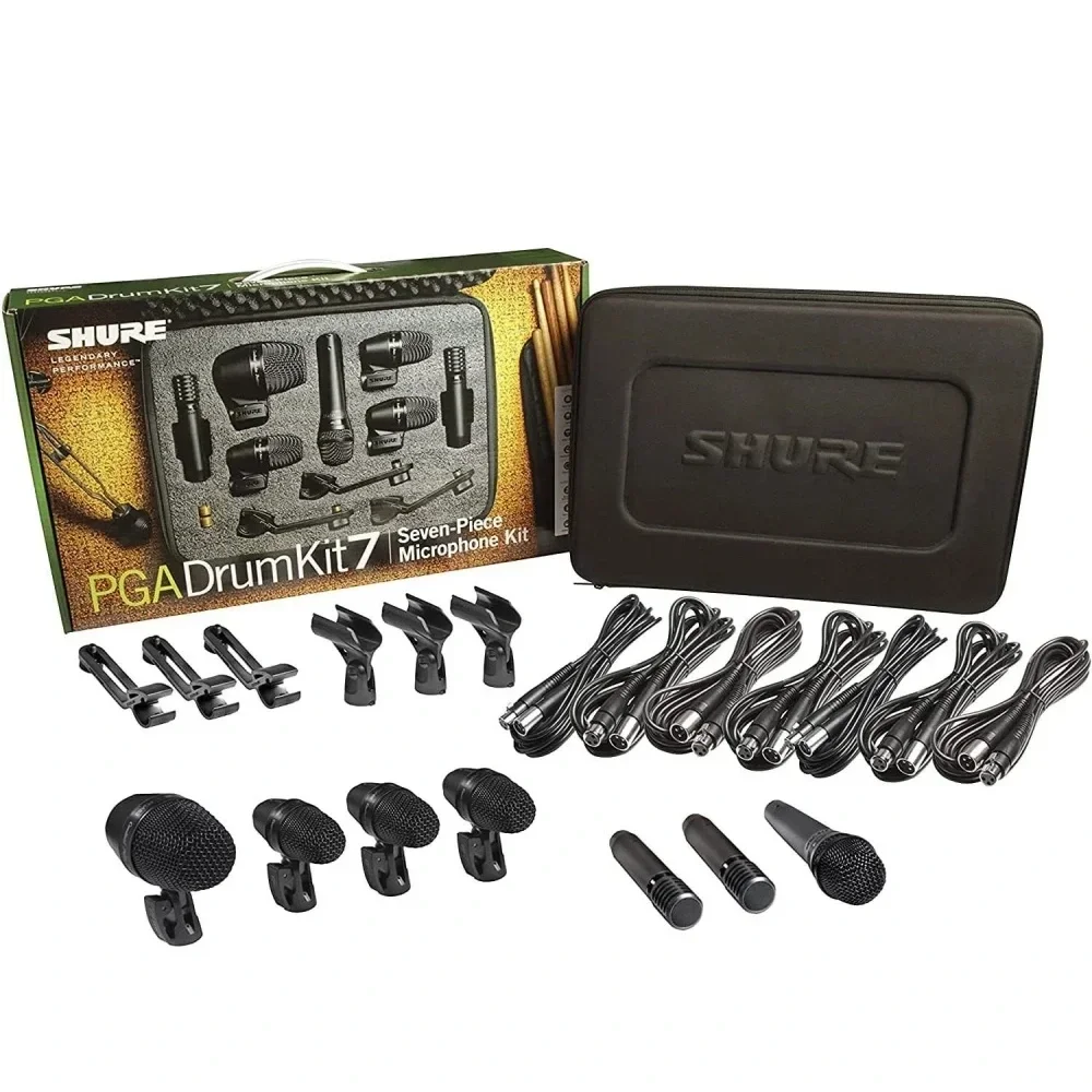 SHURE PGADRUMKIT7 7'li Davul Mikrofon Seti