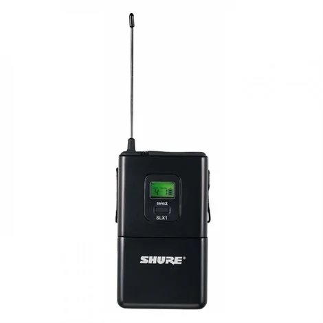 SHURE SLX1 L4E Beltpack Transmitter 638-662 MHz Stok: 1 adet