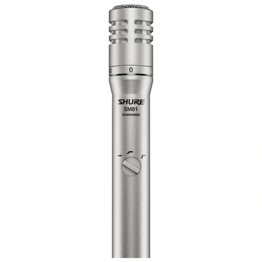 Shure SM81-LC Kardioid Kondansatör Enstrüman Mikrofonu