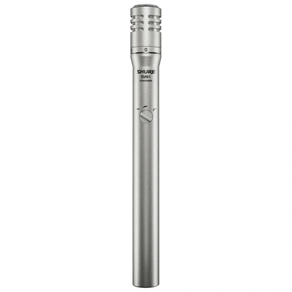 Shure SM81-LC Kardioid Kondansatör Enstrüman Mikrofonu