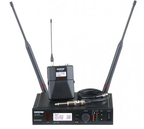 SHURE ULXD14E/SET ULXD-4 Receiver + Beltpack Transmitter (Mikrofon Hariç)