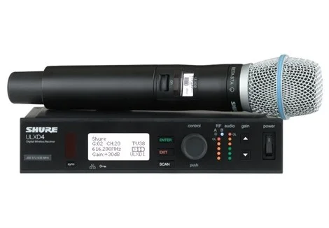 SHURE ULXD24E/B87A Kablosuz Mikrofon Seti, Beta87A