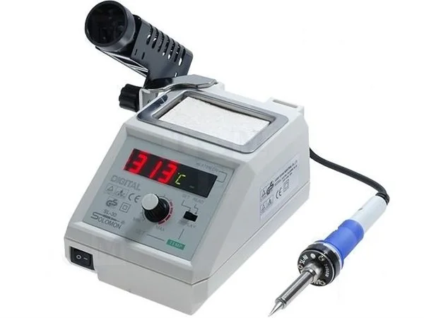 SOLOMON SL-30 Isı ayarlı, Dijital Göstergeli Havya