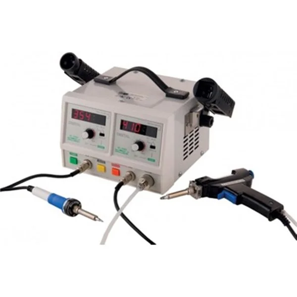 SOLOMON SL-916 Vakumlu, ısı ayarlı Dijital Havya