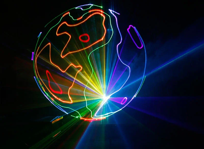 SPL RGB-246; 10W Renkli Lazer Işık