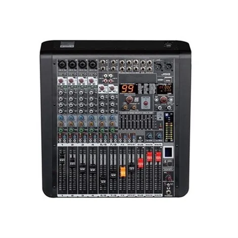 SSP FX 8L 8 İnput Mixer, 4+2, 1 Aux, 2 Sub, Bluetooth, Usb, Recorder, Effect