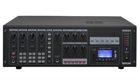 SSP PAM 6100 6x100W/100V, 6-zone Matrix Mikser Amfi