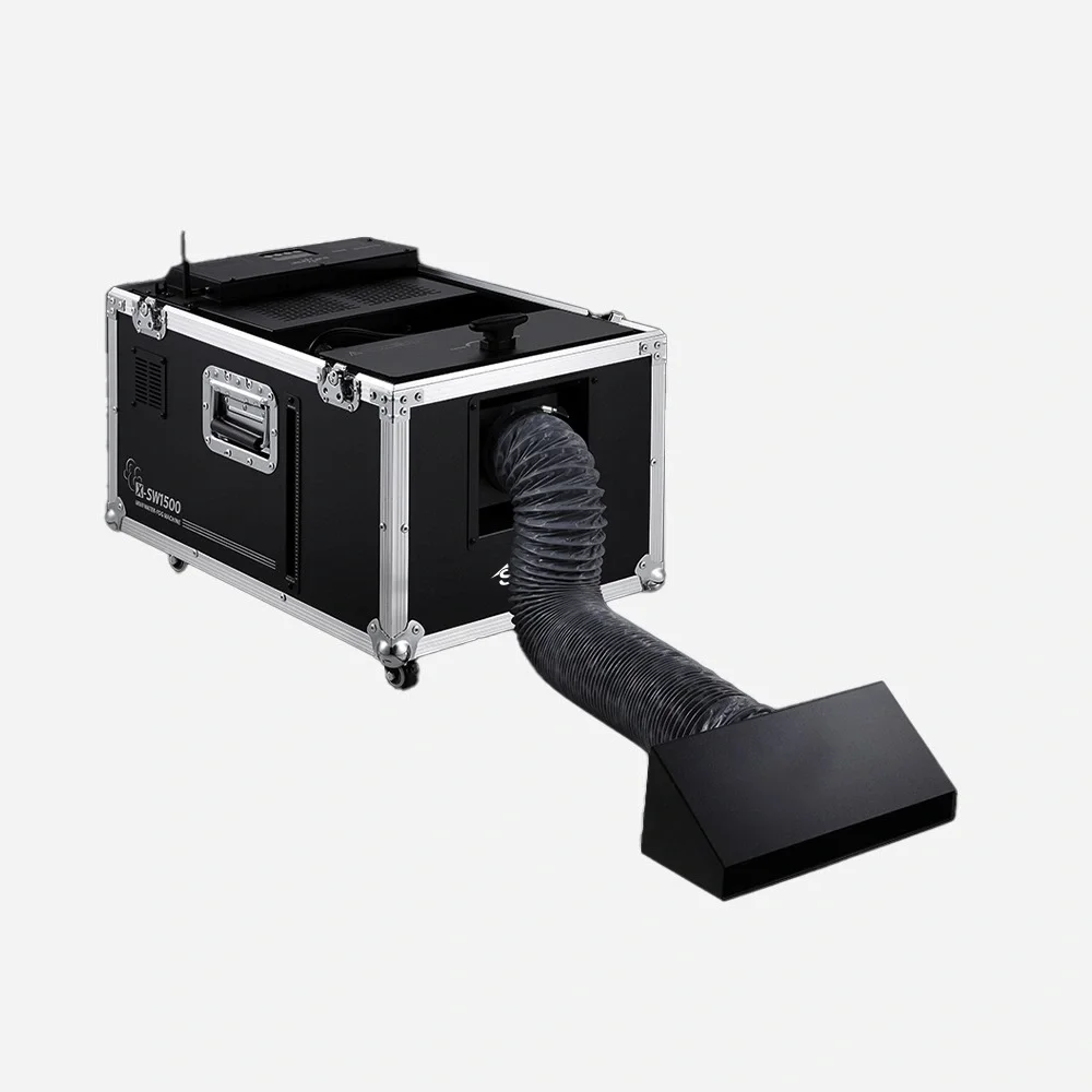 SSP SW-1500 Saf Su ve Sis Likiti ile çalışan Yerde Kalan Sis Makinesi, 1500W