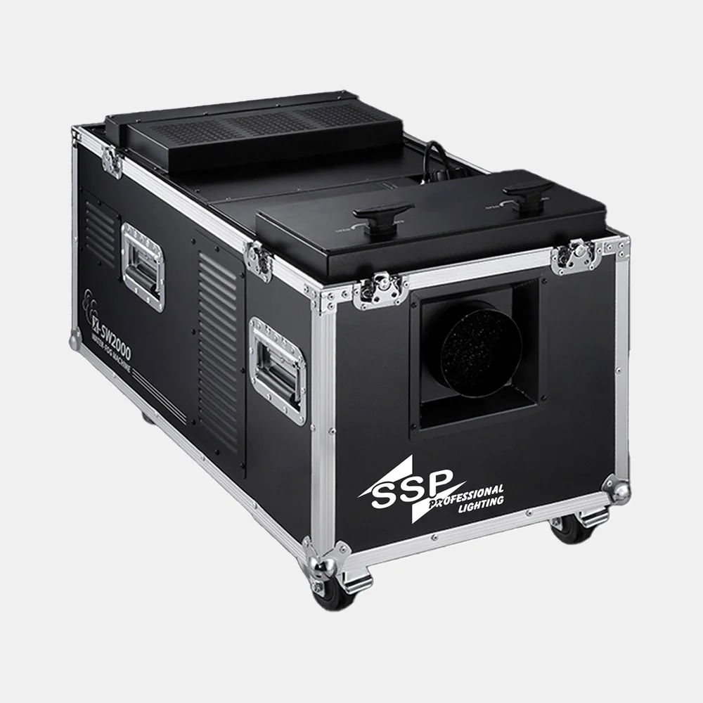 SSP SW-2000 Su ve Sis Likiti ile çalışan yerde kalan Sis Makinesi, 2000W