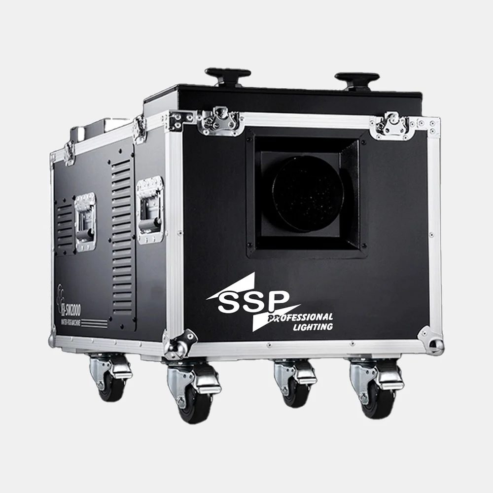 SSP SW-2000 Su ve Sis Likiti ile çalışan yerde kalan Sis Makinesi, 2000W