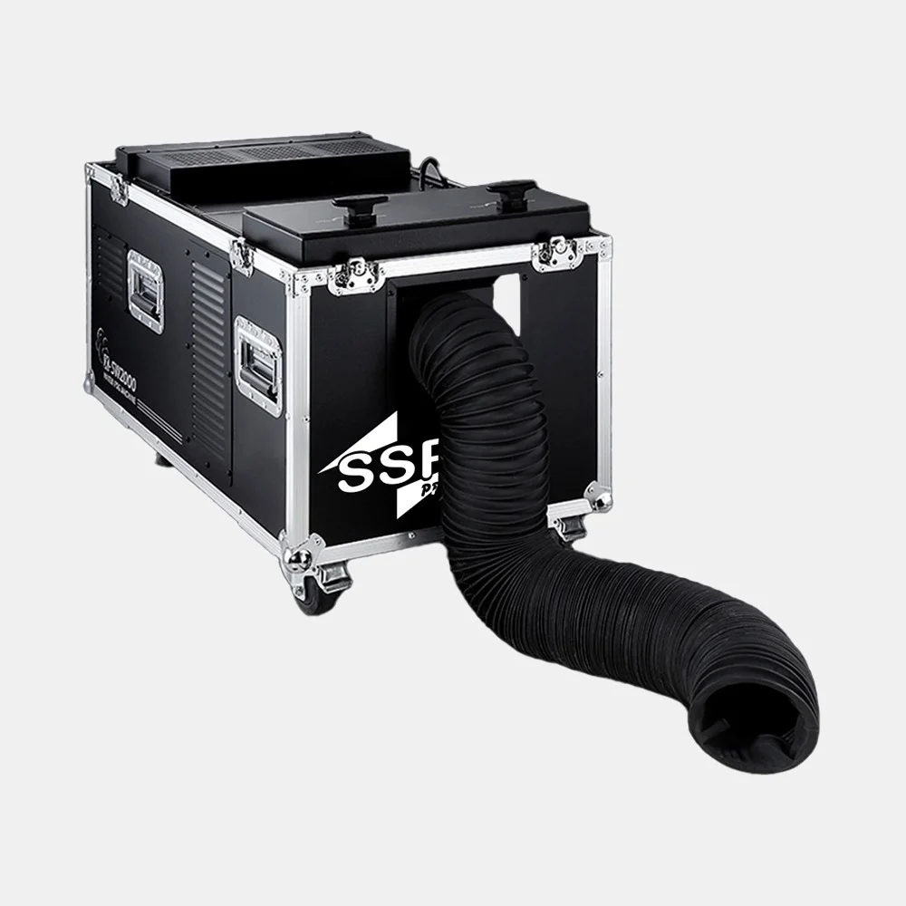 SSP SW-2000 Su ve Sis Likiti ile çalışan yerde kalan Sis Makinesi, 2000W