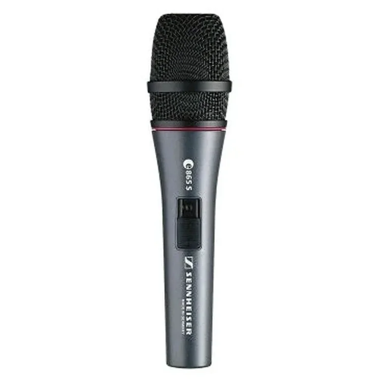 Sennheiser E 865-S Condenser Vokal Mikrofon, Supercardioid, Switch