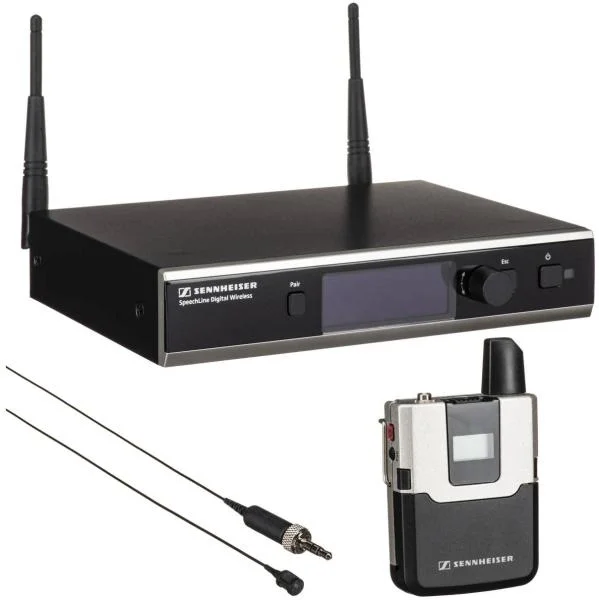 Sennheiser SL LAVALIER SET DW-3-EU Presentation Yaka Kablosuz Mikrofon Seti