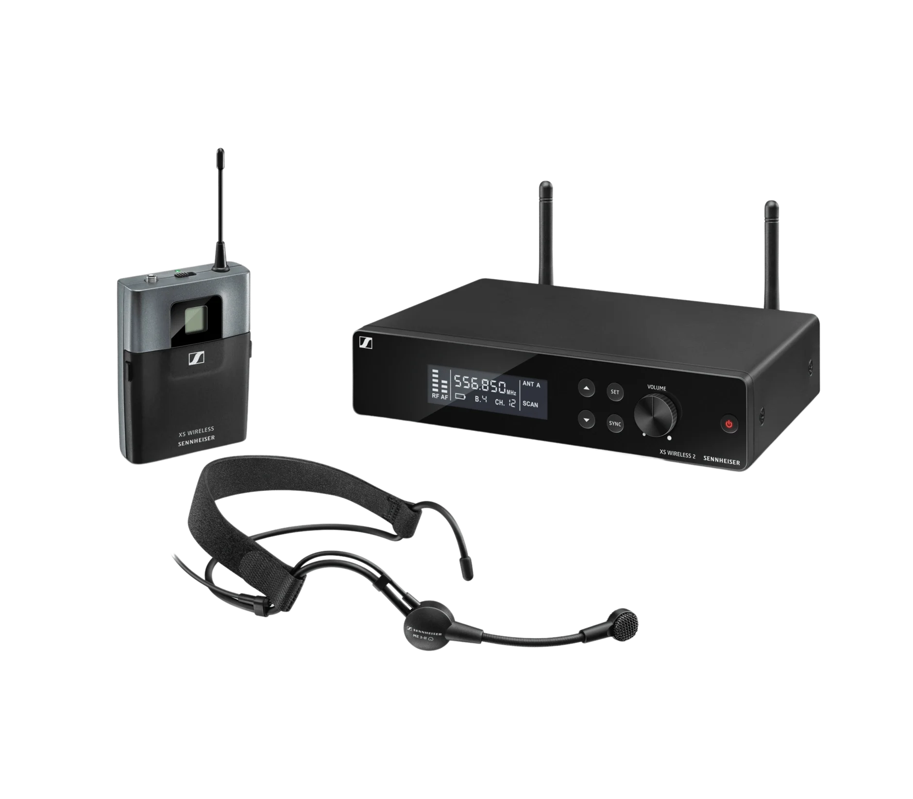 Sennheiser XSW 2-ME3 | Headset Kablosuz Mikrofon Seti