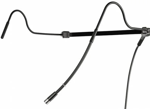 Sennheiser HS 2 BK Neckworn microphone, omni , black, 1.6m cable with 3.5mm jack