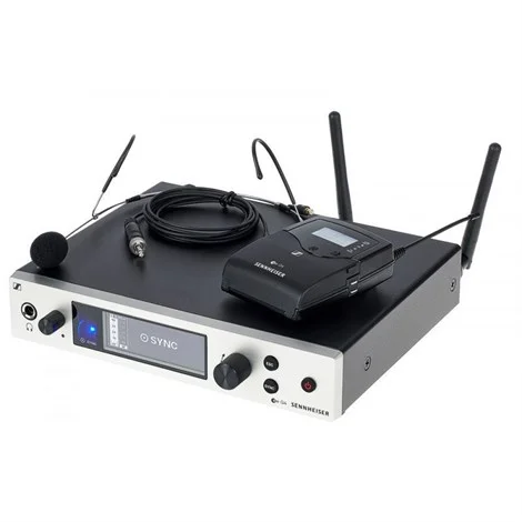 ****üretimden kalktı****Sennheiser EW 300 G4-HEADMIC1-RC Headset Kablosuz Mikrofon Seti