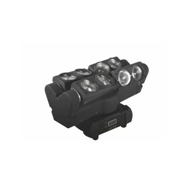 Sidera SDR-140 Led Robot Işık, 8 gözlü Beam Efektli 8x12W